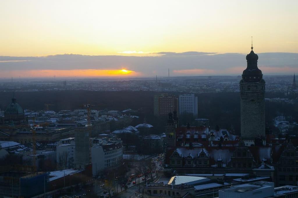 Petersweitblick-Bayerischer Bahnhof Leipzig Dış mekan fotoğraf